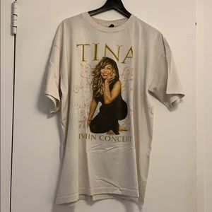 MENS VTG TINA TURNER CONCERT T-SHIRT SZ XL